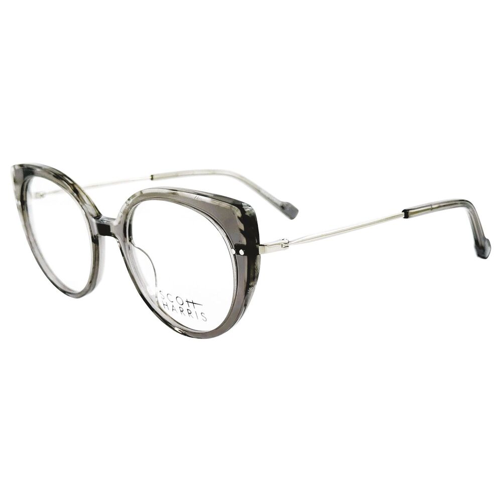 Scott Harris SH866 Womens Plastic Eyeglass Frame C2 Shadow Oyster 50-20 W Case